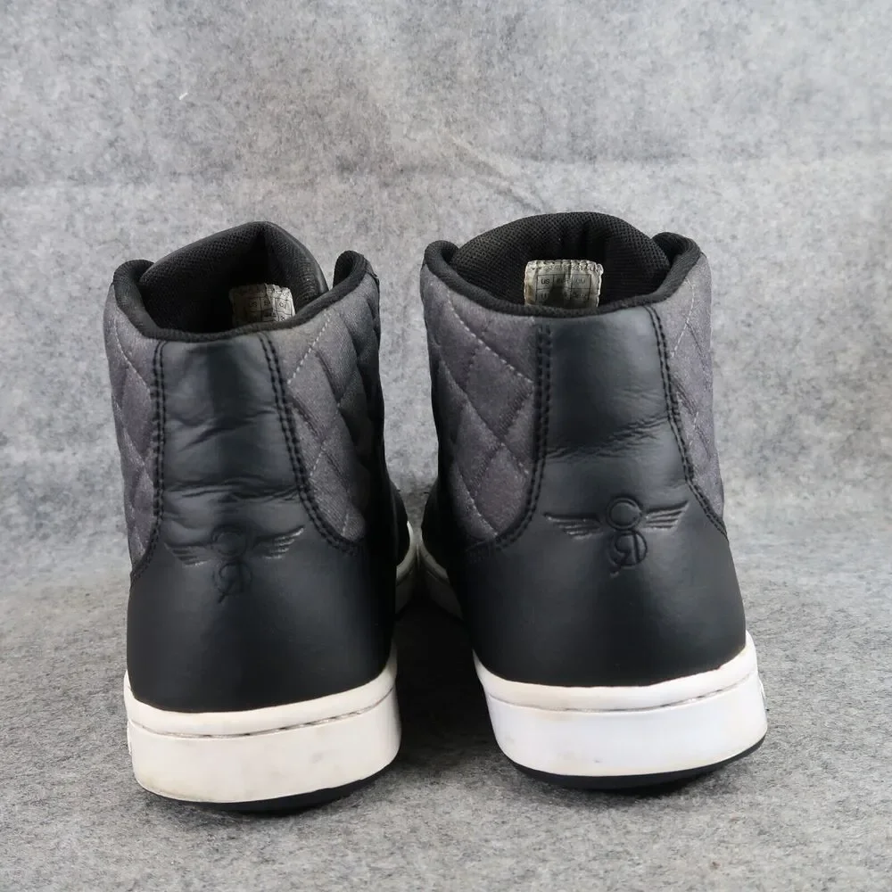 Creative Recreation Shoes Mens 11 Sneakers Cesario Hi Top Lifestyle Quilted Grey